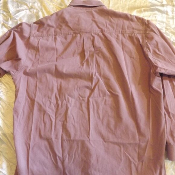 Cinch Western Wear Button-Down Shirt Mens Size XL Dusty Rose Long Sleeve - Picture 7 of 8